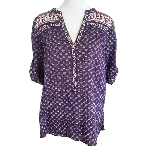 BCBGMaxAzria Camila Lightweight Cotton Top - Size Extra Small - Picture 1 of 11